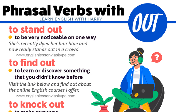 16 Phrasal Verbs with OUT - Learn English with Harry 👴